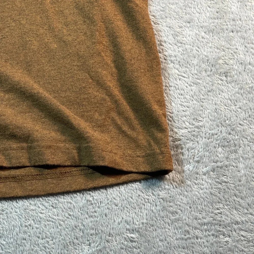 Carhartt Shirt Men's Large Brown Tall Loose‎ Fit K87 B00 Utility Outdoorsy Fall